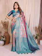 Classic Paithani Pure Banarasi Tissue Silk Saree