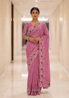 Premium Elegant Crunchy Tissue Saree