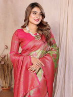 Classic Paithani Pure Banarasi Tissue Silk Saree
