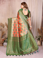 Classic Paithani Pure Banarasi Tissue Silk Saree