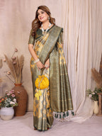 Classic Paithani Pure Banarasi Tissue Silk Saree