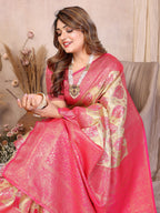 Classic Paithani Pure Banarasi Tissue Silk Saree