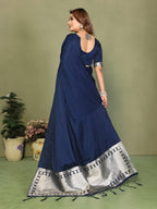 Premium Zari Lagadi Patta Rich Pallu Satin Silk Saree
