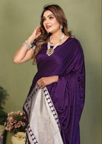 Premium Zari Lagadi Patta Rich Pallu Satin Silk Saree