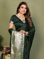 Premium Zari Lagadi Patta Rich Pallu Satin Silk Saree