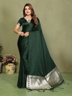 Premium Zari Lagadi Patta Rich Pallu Satin Silk Saree