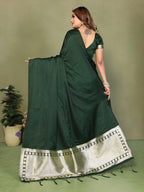 Premium Zari Lagadi Patta Rich Pallu Satin Silk Saree