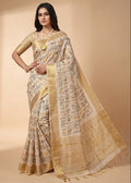 Heritage Aasami Silk Zari Border Occasion Saree