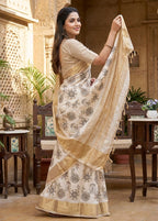 Premium Pure Aasami Silk Zari Border Occasion Saree
