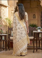Premium Pure Aasami Silk Zari Border Occasion Saree
