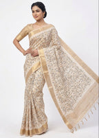 Aasami Silk Heritage Festival Wear Saree
