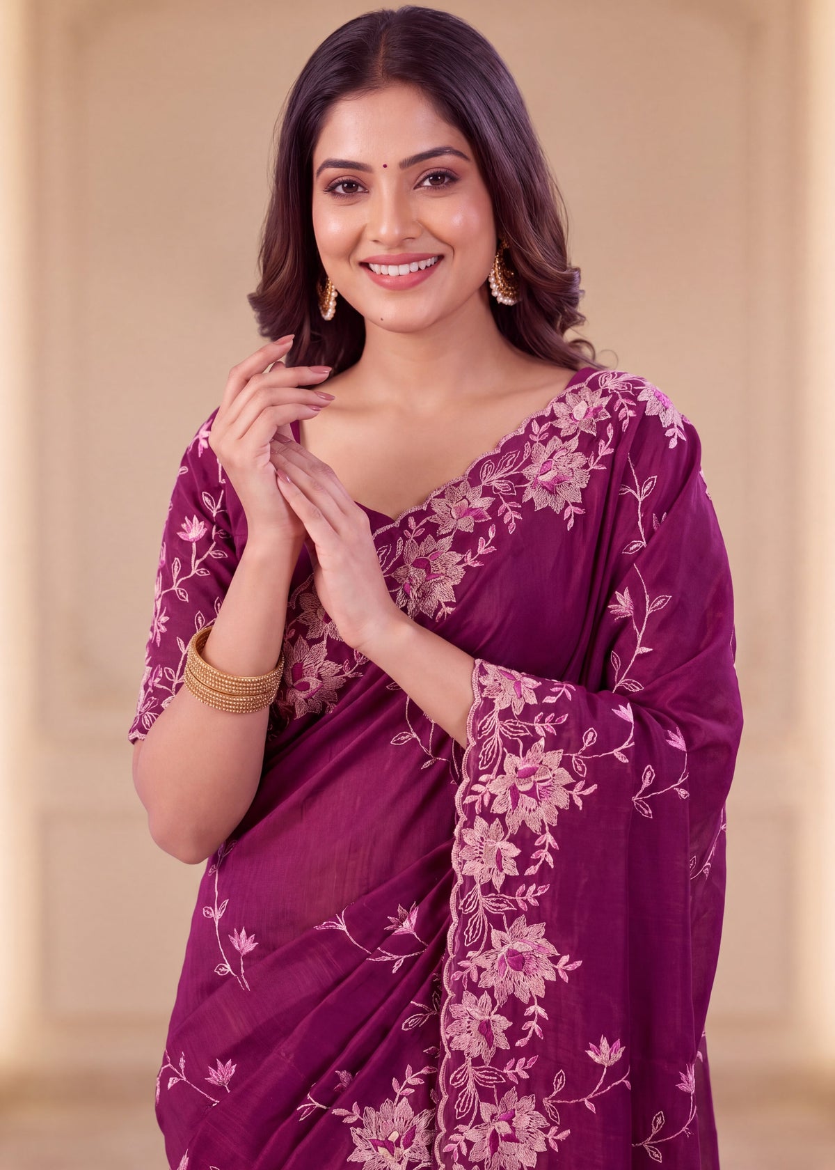 Elegant NC Vichitra Designer Festive Wear Saree