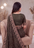 Royal NC Vichitra Heavy Zari C-Pallu Saree