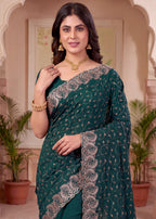 Royal NC Vichitra Heavy Zari C-Pallu Saree