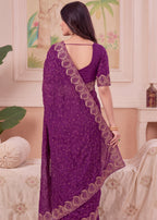 Royal NC Vichitra Heavy Zari C-Pallu Saree