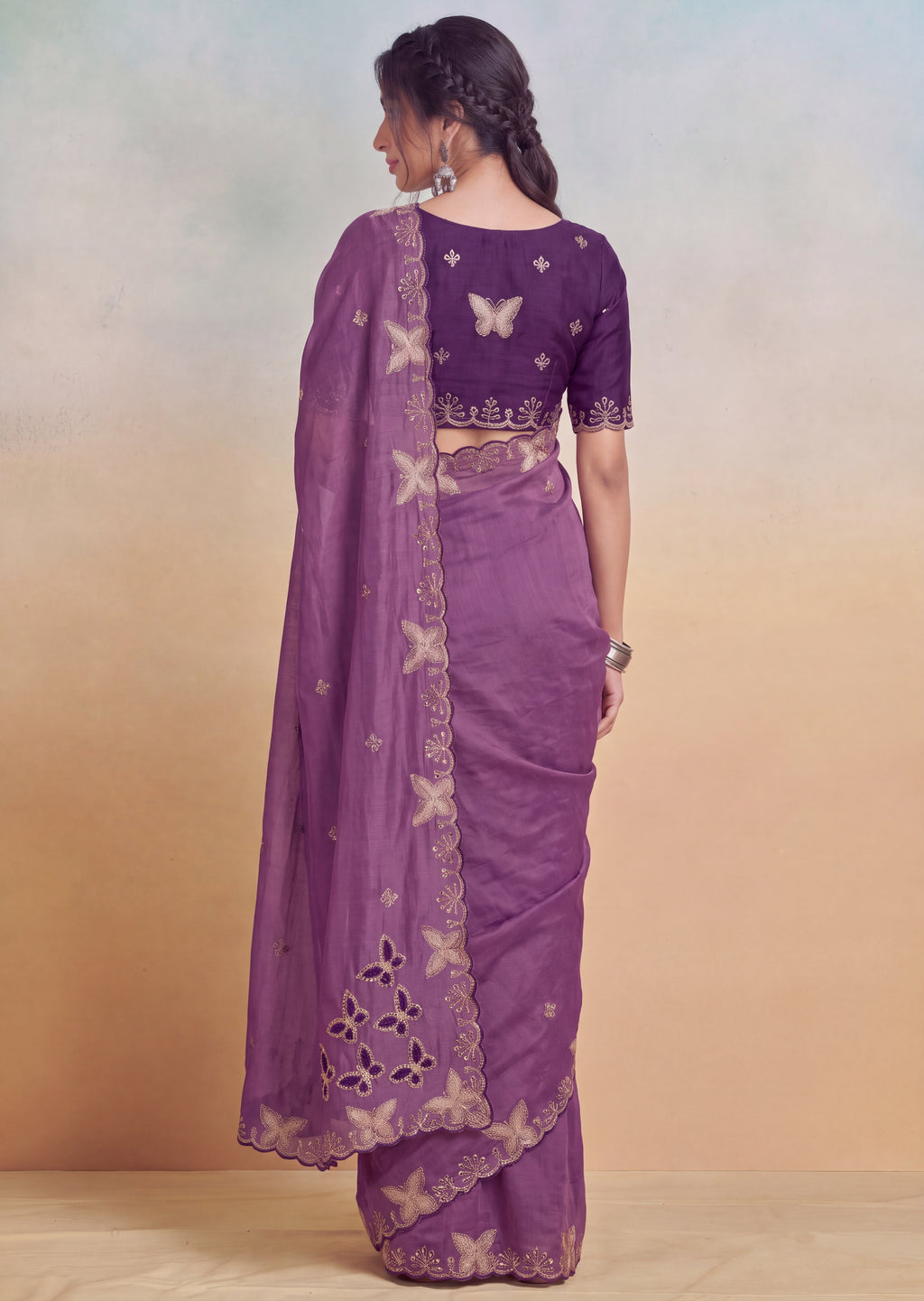 Luxurious NC Vichitra Zari Work Saree