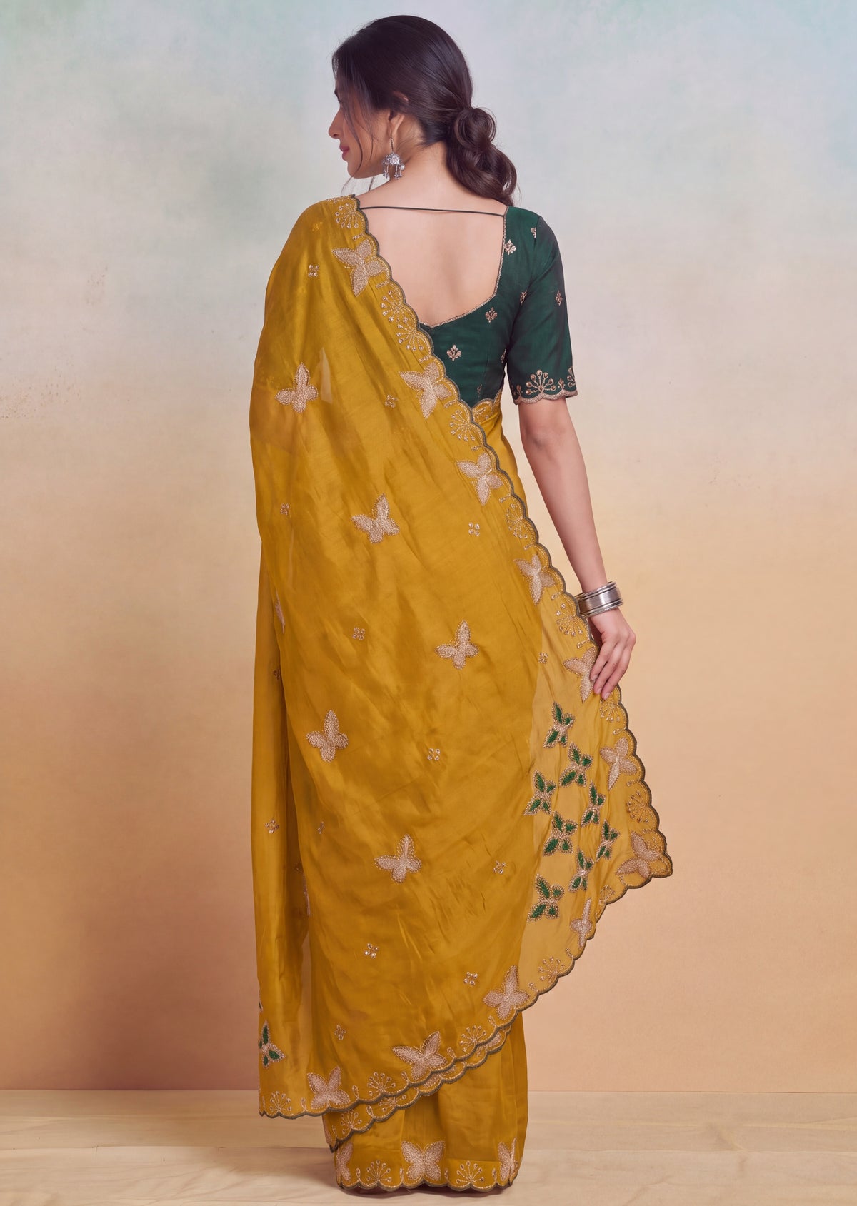 Luxurious NC Vichitra Zari Work Saree