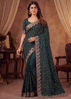 Royal NC Vichitra Heavy Zari C-Pallu Saree